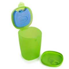 Snips 000804 joghurt és gyümölcstartó pohár, 0,5 liter, zöld, 000804